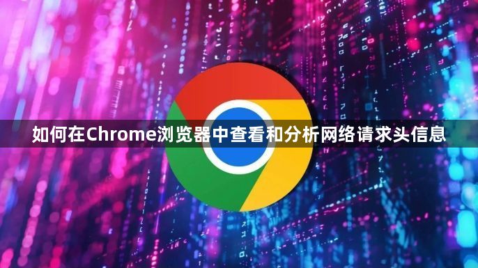 如何在Chrome浏览器中查看和分析网络请求头信息1