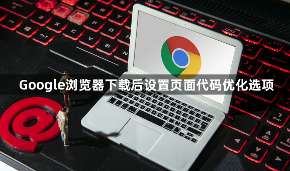 Google浏览器下载后设置页面代码优化选项1