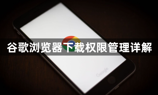 谷歌浏览器下载权限管理详解1