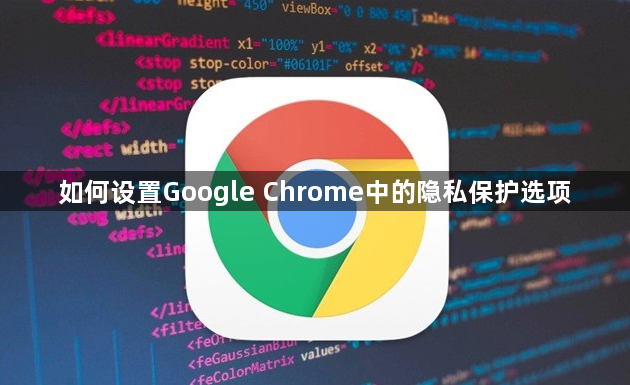 如何设置Google Chrome中的隐私保护选项1