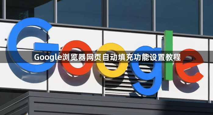 Google浏览器网页自动填充功能设置教程1