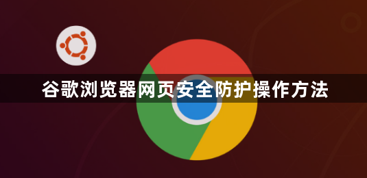 谷歌浏览器网页安全防护操作方法1