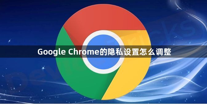 Google Chrome的隐私设置怎么调整1