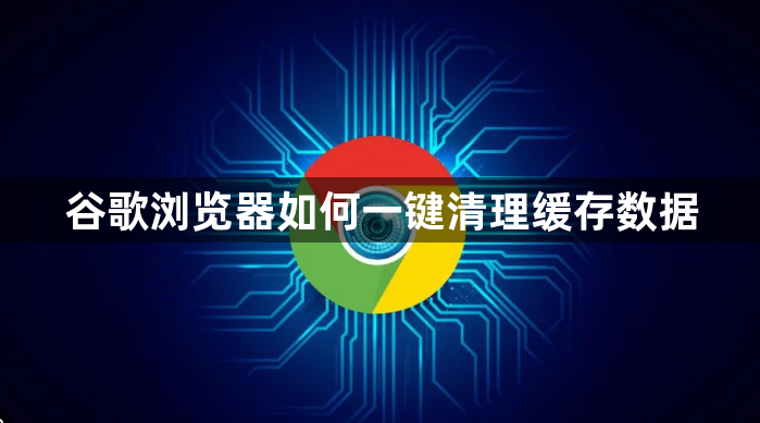 谷歌浏览器如何一键清理缓存数据1