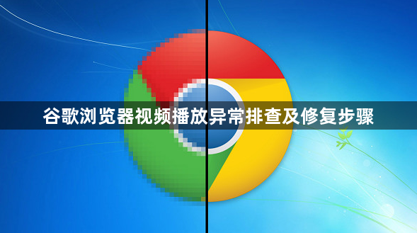 谷歌浏览器视频播放异常排查及修复步骤1