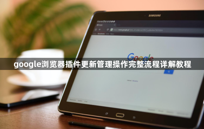 google浏览器插件更新管理操作完整流程详解教程1