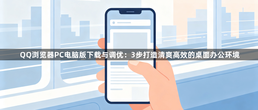 QQ浏览器PC电脑版下载与调优：3步打造清爽高效的桌面办公环境1