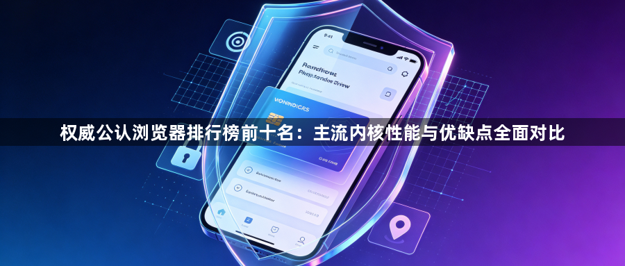 权威公认浏览器排行榜前十名：主流内核性能与优缺点全面对比1