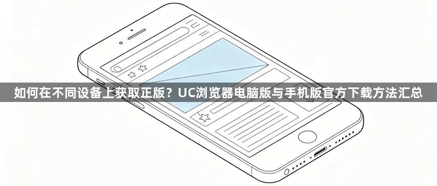 如何在不同设备上获取正版?UC浏览器电脑版与手机版官方下载方法汇总1