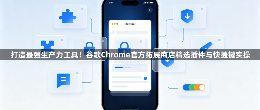 打造最强生产力工具！谷歌Chrome官方拓展商店精选插件与快捷键实操1