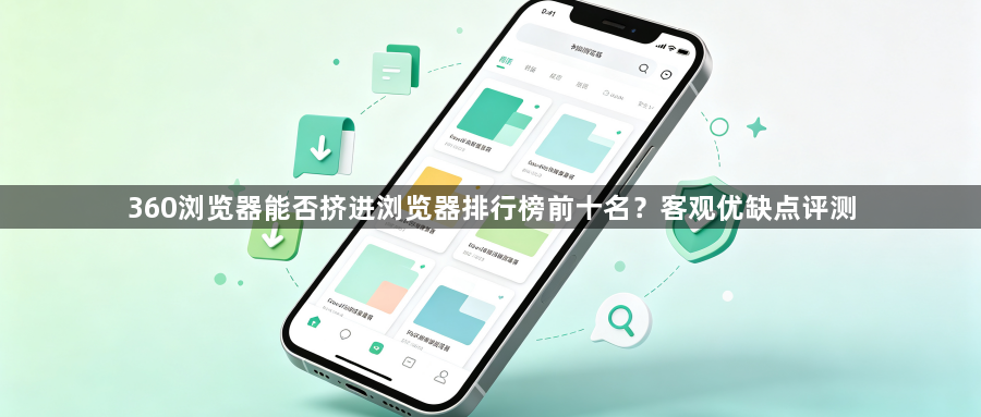 360浏览器能否挤进浏览器排行榜前十名？客观优缺点评测1