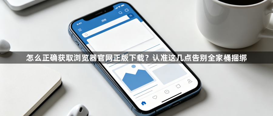 怎么正确获取浏览器官网正版下载?认准这几点告别全家桶捆绑1