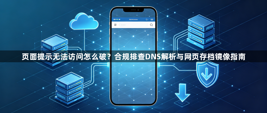 页面提示无法访问怎么破？合规排查DNS解析与网页存档镜像指南1