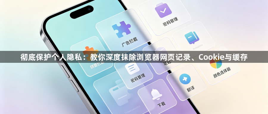 彻底保护个人隐私:教你深度抹除浏览器网页记录、Cookie与缓存1
