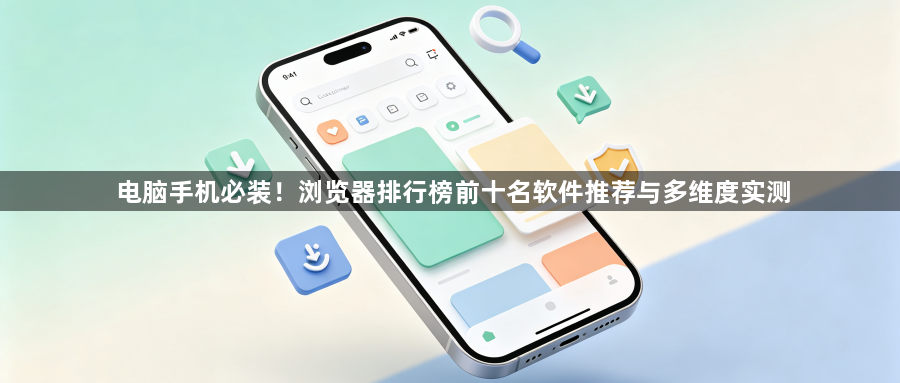 电脑手机必装！浏览器排行榜前十名软件推荐与多维度实测1