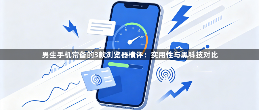 男生手机常备的3款浏览器横评：实用性与黑科技对比1