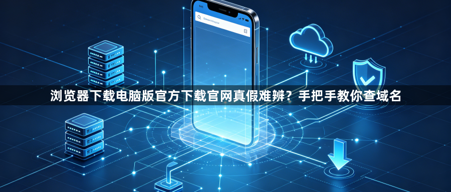 浏览器下载电脑版官方下载官网真假难辨？手把手教你查域名1