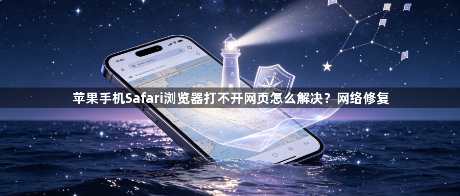 苹果手机Safari浏览器打不开网页怎么解决？网络修复1