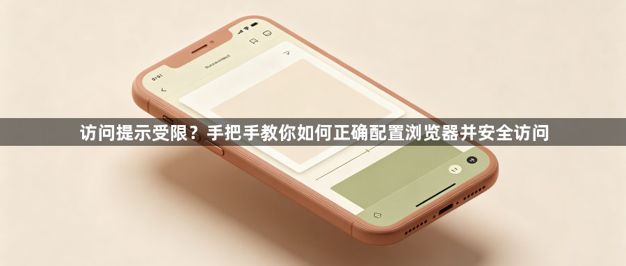 访问提示受限？手把手教你如何正确配置浏览器并安全访问1