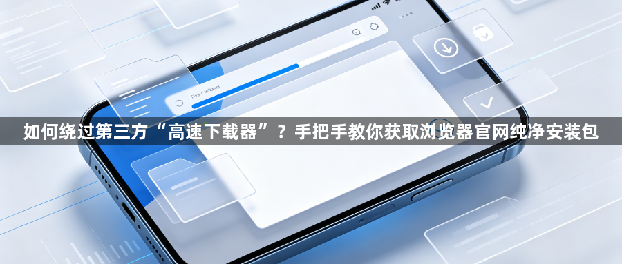 如何绕过第三方“高速下载器”？手把手教你获取浏览器官网纯净安装包1