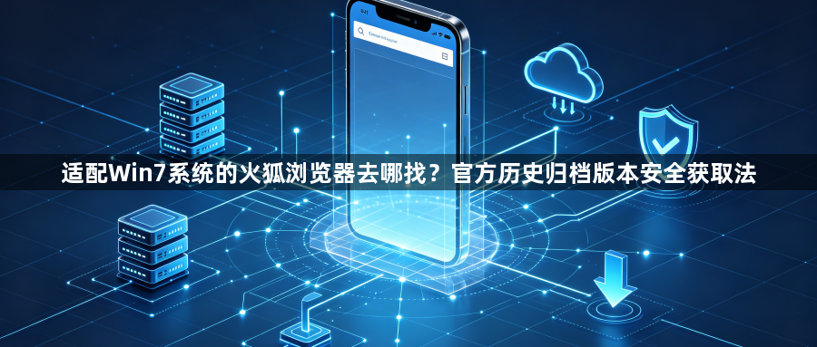 适配Win7系统的火狐浏览器去哪找？官方历史归档版本安全获取法1