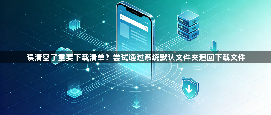 误清空了重要下载清单?尝试通过系统默认文件夹追回下载文件1