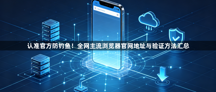 认准官方防钓鱼！全网主流浏览器官网地址与验证方法汇总1